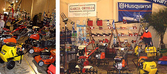 García Ortells S.A. máquinas para podar el jardín